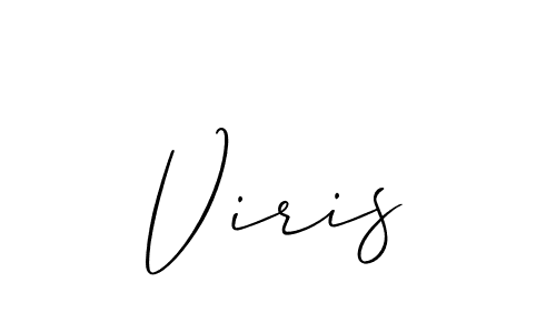 Also we have Viris name is the best signature style. Create professional handwritten signature collection using Allison_Script autograph style. Viris signature style 2 images and pictures png