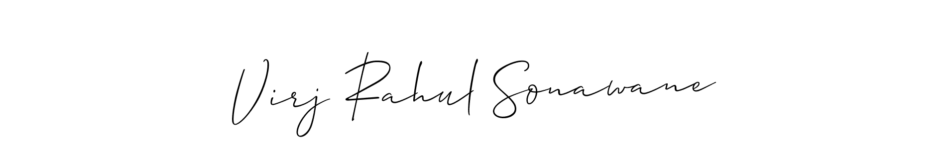 Here are the top 10 professional signature styles for the name Virj Rahul Sonawane. These are the best autograph styles you can use for your name. Virj Rahul Sonawane signature style 2 images and pictures png