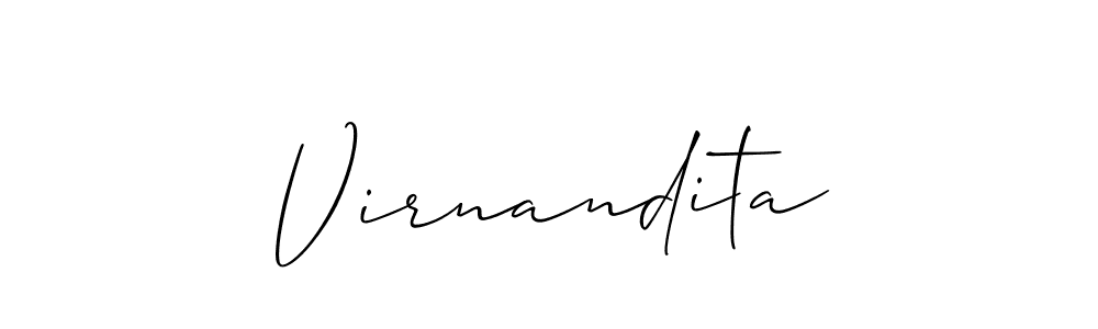 Here are the top 10 professional signature styles for the name Virnandita. These are the best autograph styles you can use for your name. Virnandita signature style 2 images and pictures png