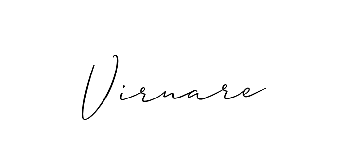 Similarly Allison_Script is the best handwritten signature design. Signature creator online .You can use it as an online autograph creator for name Virnare. Virnare signature style 2 images and pictures png