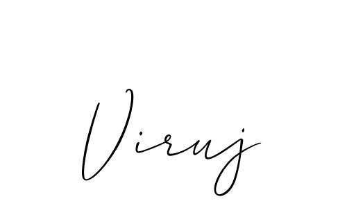 Here are the top 10 professional signature styles for the name Viruj. These are the best autograph styles you can use for your name. Viruj signature style 2 images and pictures png