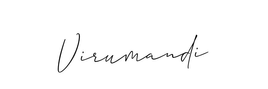 How to make Virumandi name signature. Use Allison_Script style for creating short signs online. This is the latest handwritten sign. Virumandi signature style 2 images and pictures png