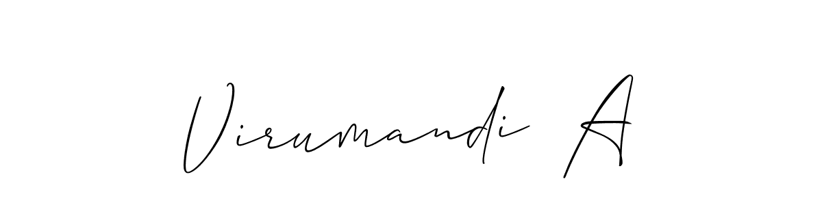 Check out images of Autograph of Virumandi  A name. Actor Virumandi  A Signature Style. Allison_Script is a professional sign style online. Virumandi  A signature style 2 images and pictures png