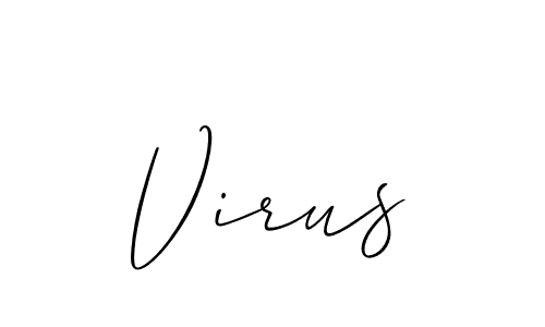 Make a beautiful signature design for name Virus. Use this online signature maker to create a handwritten signature for free. Virus signature style 2 images and pictures png