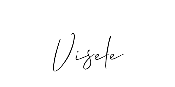 You can use this online signature creator to create a handwritten signature for the name Visele. This is the best online autograph maker. Visele signature style 2 images and pictures png
