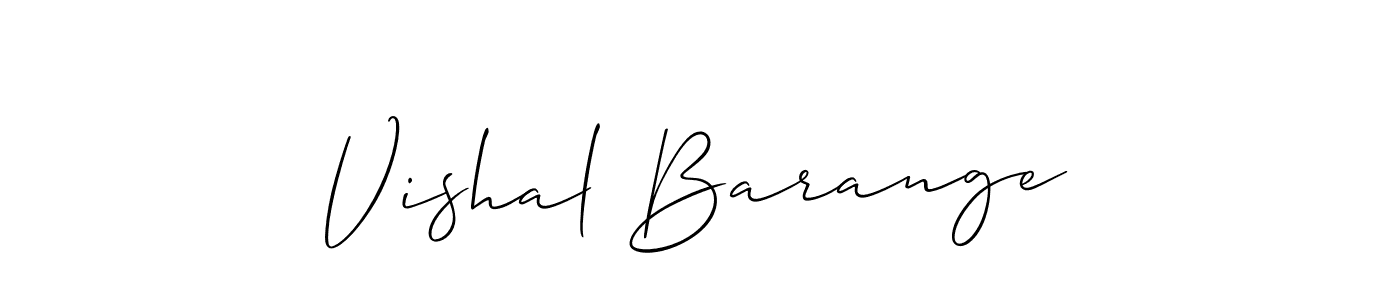 Also You can easily find your signature by using the search form. We will create Vishal Barange name handwritten signature images for you free of cost using Allison_Script sign style. Vishal Barange signature style 2 images and pictures png