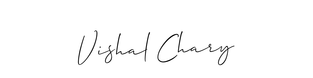 Make a short Vishal Chary signature style. Manage your documents anywhere anytime using Allison_Script. Create and add eSignatures, submit forms, share and send files easily. Vishal Chary signature style 2 images and pictures png