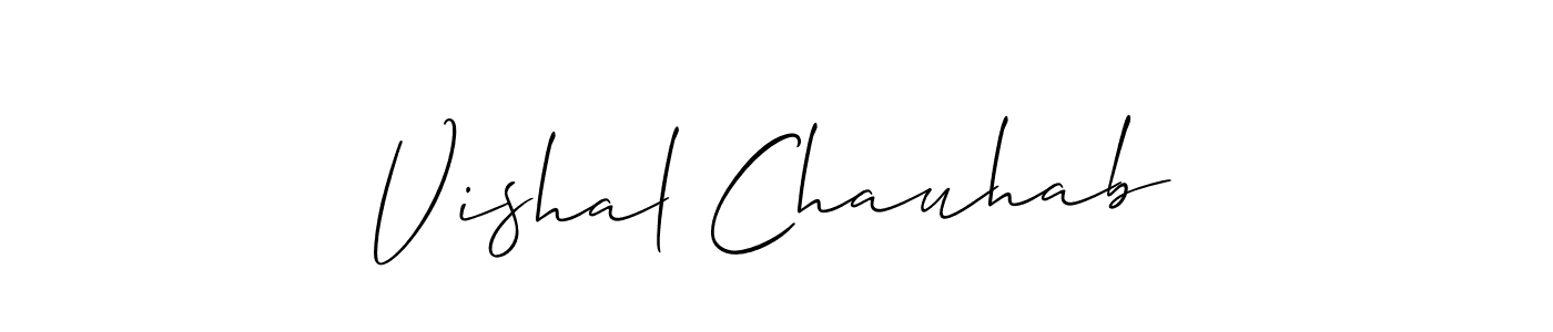 Once you've used our free online signature maker to create your best signature Allison_Script style, it's time to enjoy all of the benefits that Vishal Chauhab name signing documents. Vishal Chauhab signature style 2 images and pictures png