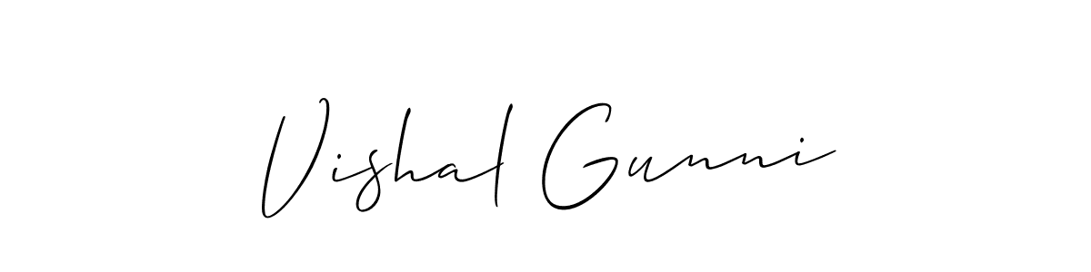 This is the best signature style for the Vishal Gunni name. Also you like these signature font (Allison_Script). Mix name signature. Vishal Gunni signature style 2 images and pictures png