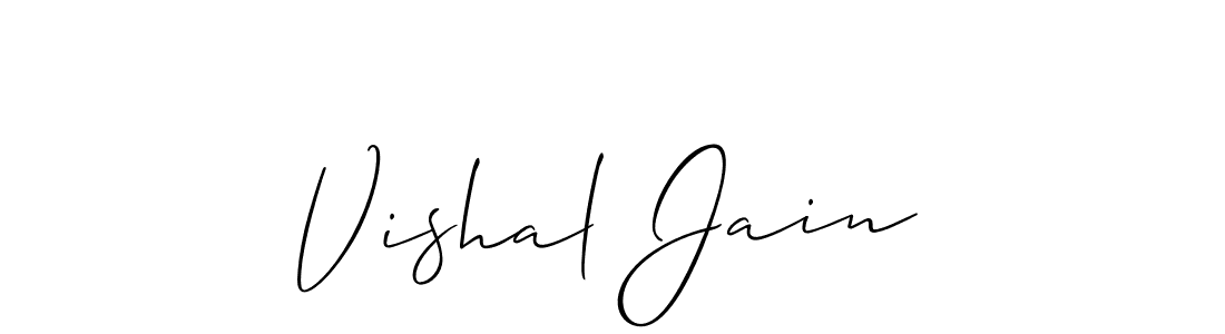 Make a beautiful signature design for name Vishal Jain. Use this online signature maker to create a handwritten signature for free. Vishal Jain signature style 2 images and pictures png