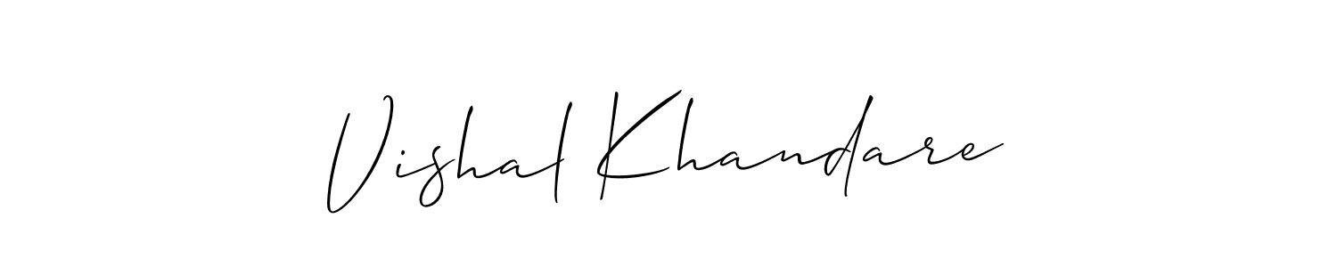 Once you've used our free online signature maker to create your best signature Allison_Script style, it's time to enjoy all of the benefits that Vishal Khandare name signing documents. Vishal Khandare signature style 2 images and pictures png