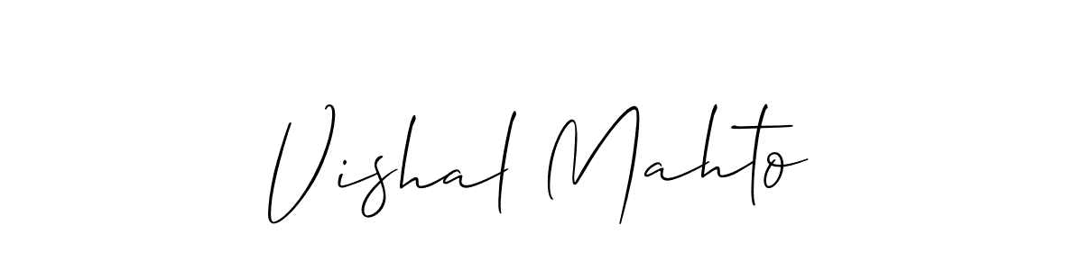 Here are the top 10 professional signature styles for the name Vishal Mahto. These are the best autograph styles you can use for your name. Vishal Mahto signature style 2 images and pictures png