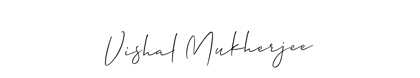 Similarly Allison_Script is the best handwritten signature design. Signature creator online .You can use it as an online autograph creator for name Vishal Mukherjee. Vishal Mukherjee signature style 2 images and pictures png