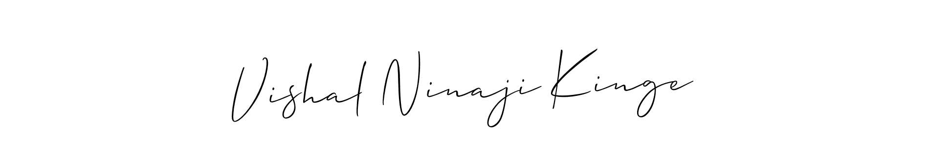 Best and Professional Signature Style for Vishal Ninaji Kinge. Allison_Script Best Signature Style Collection. Vishal Ninaji Kinge signature style 2 images and pictures png