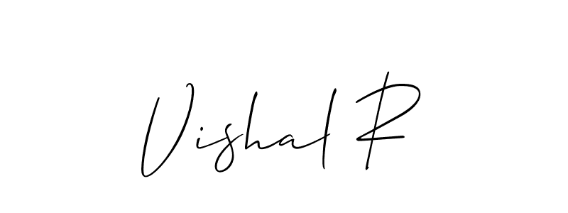 Make a short Vishal R signature style. Manage your documents anywhere anytime using Allison_Script. Create and add eSignatures, submit forms, share and send files easily. Vishal R signature style 2 images and pictures png