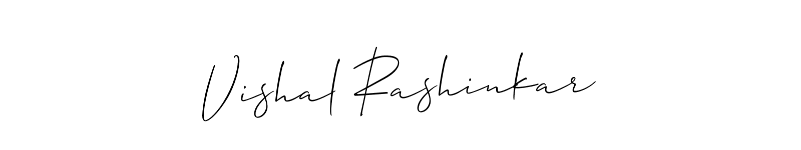 How to Draw Vishal Rashinkar signature style? Allison_Script is a latest design signature styles for name Vishal Rashinkar. Vishal Rashinkar signature style 2 images and pictures png