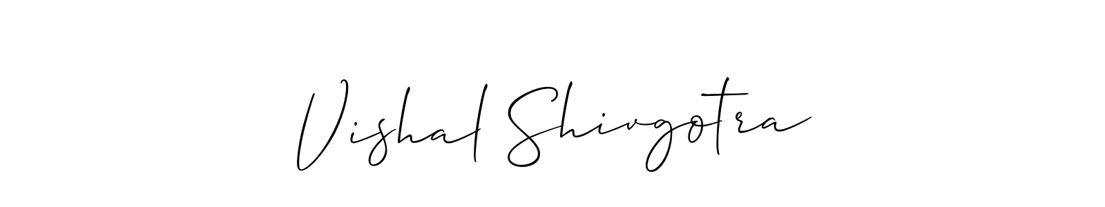 Once you've used our free online signature maker to create your best signature Allison_Script style, it's time to enjoy all of the benefits that Vishal Shivgotra name signing documents. Vishal Shivgotra signature style 2 images and pictures png