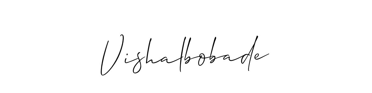 Best and Professional Signature Style for Vishalbobade. Allison_Script Best Signature Style Collection. Vishalbobade signature style 2 images and pictures png