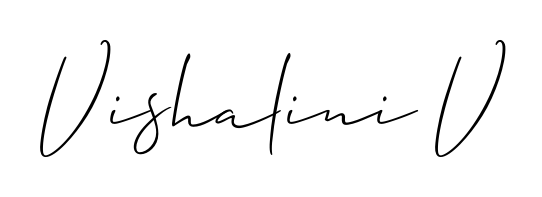The Allison_Script handwriting style adds charm and authenticity to name Vishalini V. A wonderful choice for personal thank-you notes. Vishalini V signature style 2 images and pictures png