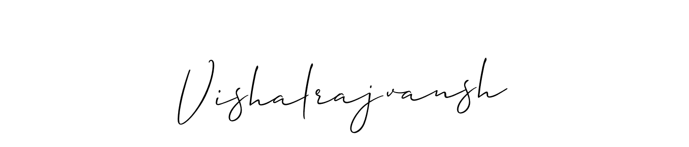 Make a beautiful signature design for name Vishalrajvansh. With this signature (Allison_Script) style, you can create a handwritten signature for free. Vishalrajvansh signature style 2 images and pictures png