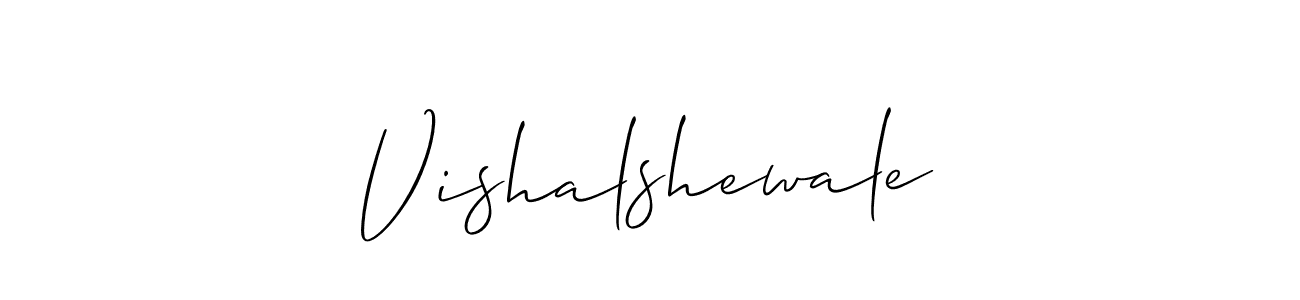 The best way (Allison_Script) to make a short signature is to pick only two or three words in your name. The name Vishalshewale include a total of six letters. For converting this name. Vishalshewale signature style 2 images and pictures png
