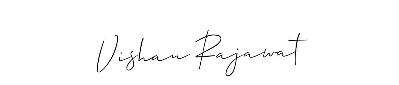 You can use this online signature creator to create a handwritten signature for the name Vishan Rajawat. This is the best online autograph maker. Vishan Rajawat signature style 2 images and pictures png