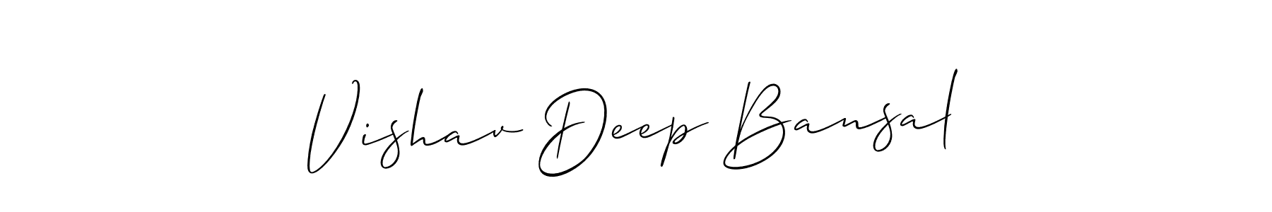 See photos of Vishav Deep Bansal official signature by Spectra . Check more albums & portfolios. Read reviews & check more about Allison_Script font. Vishav Deep Bansal signature style 2 images and pictures png