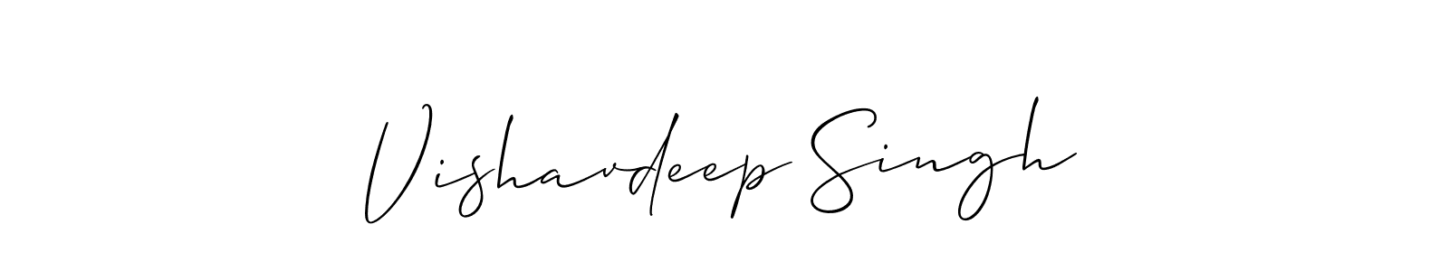 Once you've used our free online signature maker to create your best signature Allison_Script style, it's time to enjoy all of the benefits that Vishavdeep Singh name signing documents. Vishavdeep Singh signature style 2 images and pictures png