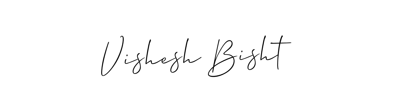 You can use this online signature creator to create a handwritten signature for the name Vishesh Bisht. This is the best online autograph maker. Vishesh Bisht signature style 2 images and pictures png