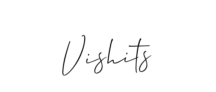 See photos of Vishits official signature by Spectra . Check more albums & portfolios. Read reviews & check more about Allison_Script font. Vishits signature style 2 images and pictures png