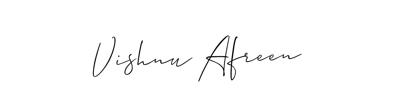 See photos of Vishnu Afreen official signature by Spectra . Check more albums & portfolios. Read reviews & check more about Allison_Script font. Vishnu Afreen signature style 2 images and pictures png