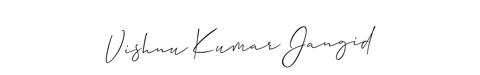 Here are the top 10 professional signature styles for the name Vishnu Kumar Jangid. These are the best autograph styles you can use for your name. Vishnu Kumar Jangid signature style 2 images and pictures png