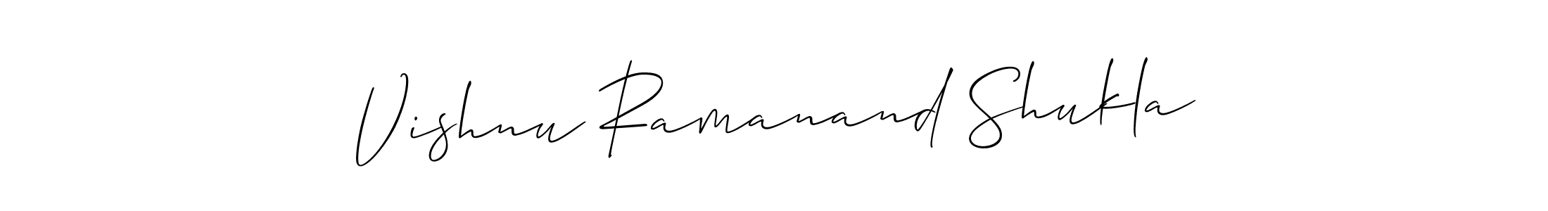 Once you've used our free online signature maker to create your best signature Allison_Script style, it's time to enjoy all of the benefits that Vishnu Ramanand Shukla name signing documents. Vishnu Ramanand Shukla signature style 2 images and pictures png