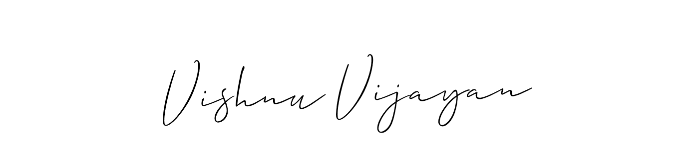 See photos of Vishnu Vijayan official signature by Spectra . Check more albums & portfolios. Read reviews & check more about Allison_Script font. Vishnu Vijayan signature style 2 images and pictures png