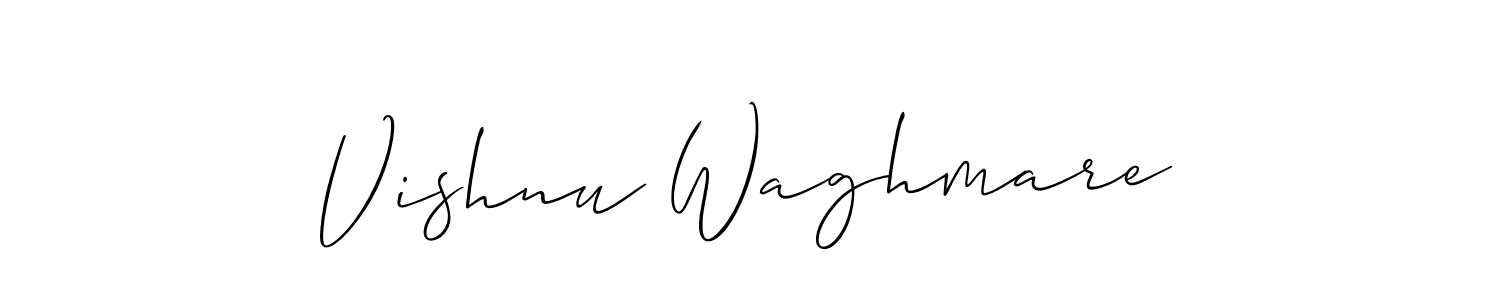 See photos of Vishnu Waghmare official signature by Spectra . Check more albums & portfolios. Read reviews & check more about Allison_Script font. Vishnu Waghmare signature style 2 images and pictures png