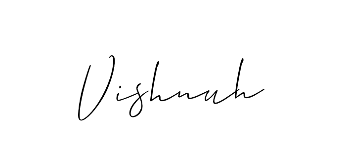 Here are the top 10 professional signature styles for the name Vishnuh. These are the best autograph styles you can use for your name. Vishnuh signature style 2 images and pictures png