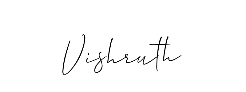 This is the best signature style for the Vishruth name. Also you like these signature font (Allison_Script). Mix name signature. Vishruth signature style 2 images and pictures png