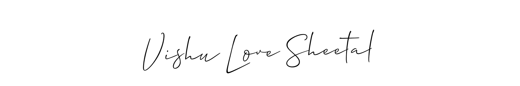 See photos of Vishu Love Sheetal official signature by Spectra . Check more albums & portfolios. Read reviews & check more about Allison_Script font. Vishu Love Sheetal signature style 2 images and pictures png