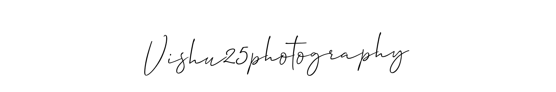 Once you've used our free online signature maker to create your best signature Allison_Script style, it's time to enjoy all of the benefits that Vishu25photography name signing documents. Vishu25photography signature style 2 images and pictures png