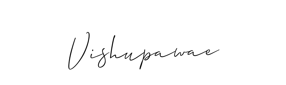 Similarly Allison_Script is the best handwritten signature design. Signature creator online .You can use it as an online autograph creator for name Vishupawae. Vishupawae signature style 2 images and pictures png