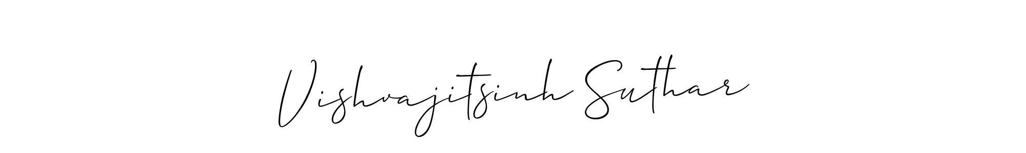 Once you've used our free online signature maker to create your best signature Allison_Script style, it's time to enjoy all of the benefits that Vishvajitsinh Suthar name signing documents. Vishvajitsinh Suthar signature style 2 images and pictures png