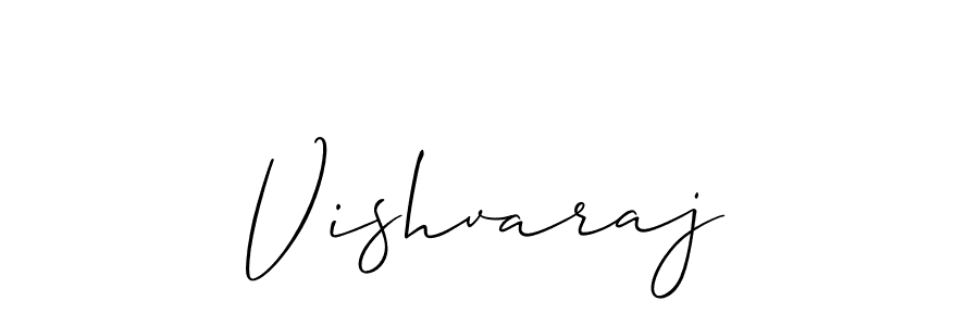 How to Draw Vishvaraj signature style? Allison_Script is a latest design signature styles for name Vishvaraj. Vishvaraj signature style 2 images and pictures png