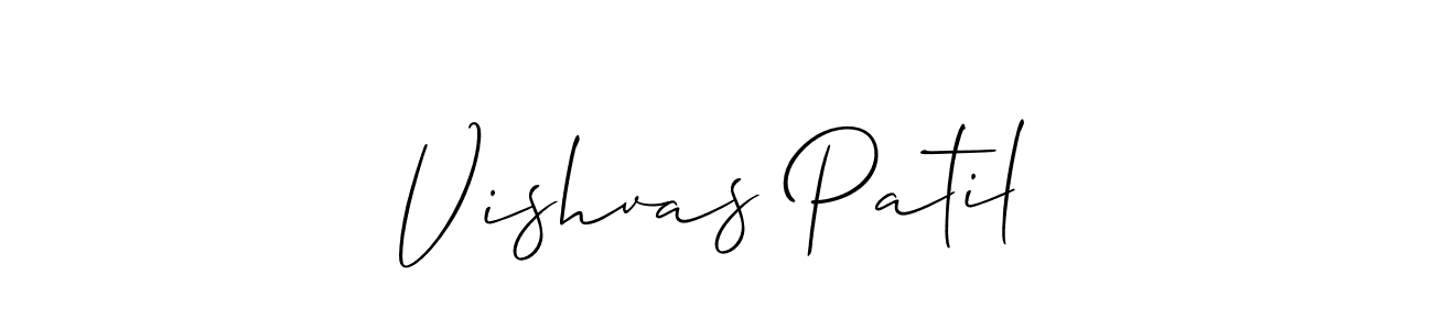 Also You can easily find your signature by using the search form. We will create Vishvas Patil name handwritten signature images for you free of cost using Allison_Script sign style. Vishvas Patil signature style 2 images and pictures png