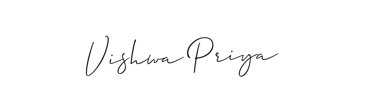 See photos of Vishwa Priya official signature by Spectra . Check more albums & portfolios. Read reviews & check more about Allison_Script font. Vishwa Priya signature style 2 images and pictures png