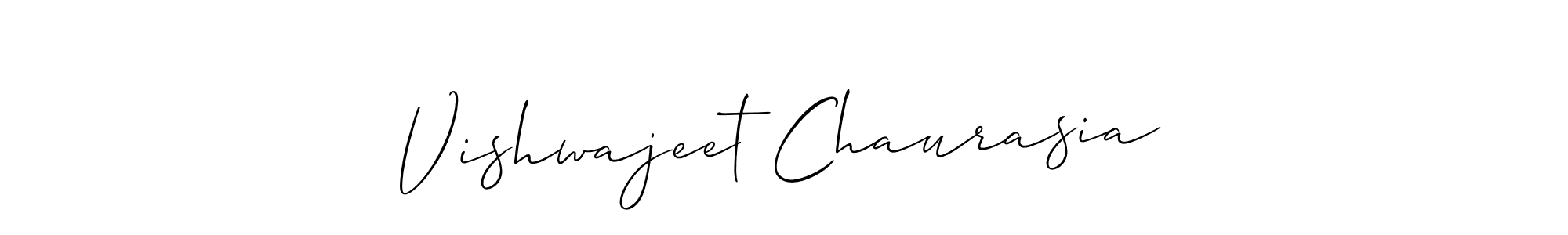 You should practise on your own different ways (Allison_Script) to write your name (Vishwajeet Chaurasia) in signature. don't let someone else do it for you. Vishwajeet Chaurasia signature style 2 images and pictures png