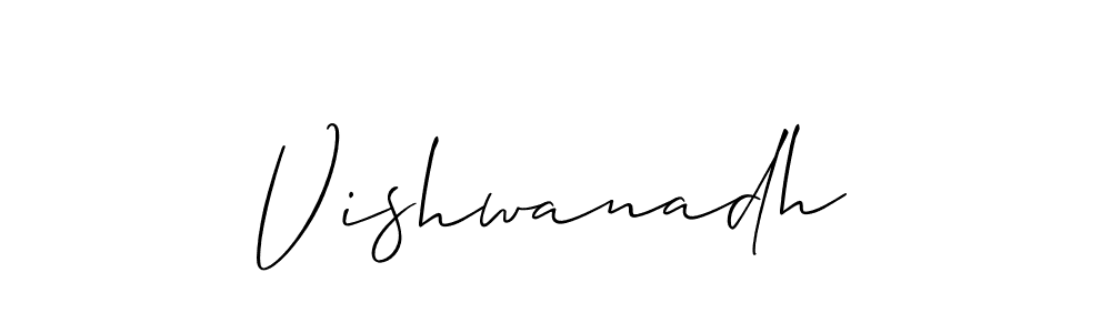 Also You can easily find your signature by using the search form. We will create Vishwanadh name handwritten signature images for you free of cost using Allison_Script sign style. Vishwanadh signature style 2 images and pictures png