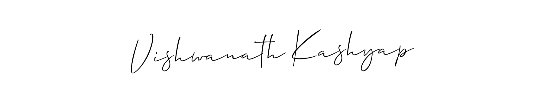 You can use this online signature creator to create a handwritten signature for the name Vishwanath Kashyap. This is the best online autograph maker. Vishwanath Kashyap signature style 2 images and pictures png