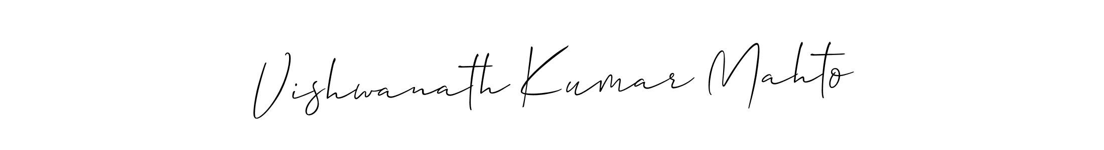 You can use this online signature creator to create a handwritten signature for the name Vishwanath Kumar Mahto. This is the best online autograph maker. Vishwanath Kumar Mahto signature style 2 images and pictures png