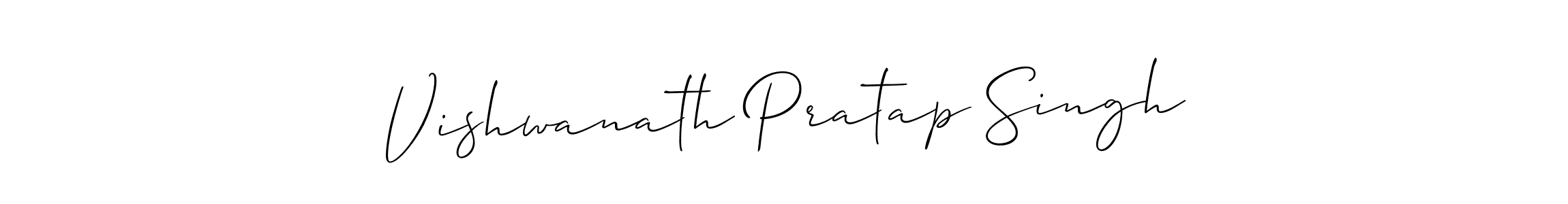 Create a beautiful signature design for name Vishwanath Pratap Singh. With this signature (Allison_Script) fonts, you can make a handwritten signature for free. Vishwanath Pratap Singh signature style 2 images and pictures png