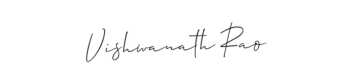 How to Draw Vishwanath Rao signature style? Allison_Script is a latest design signature styles for name Vishwanath Rao. Vishwanath Rao signature style 2 images and pictures png